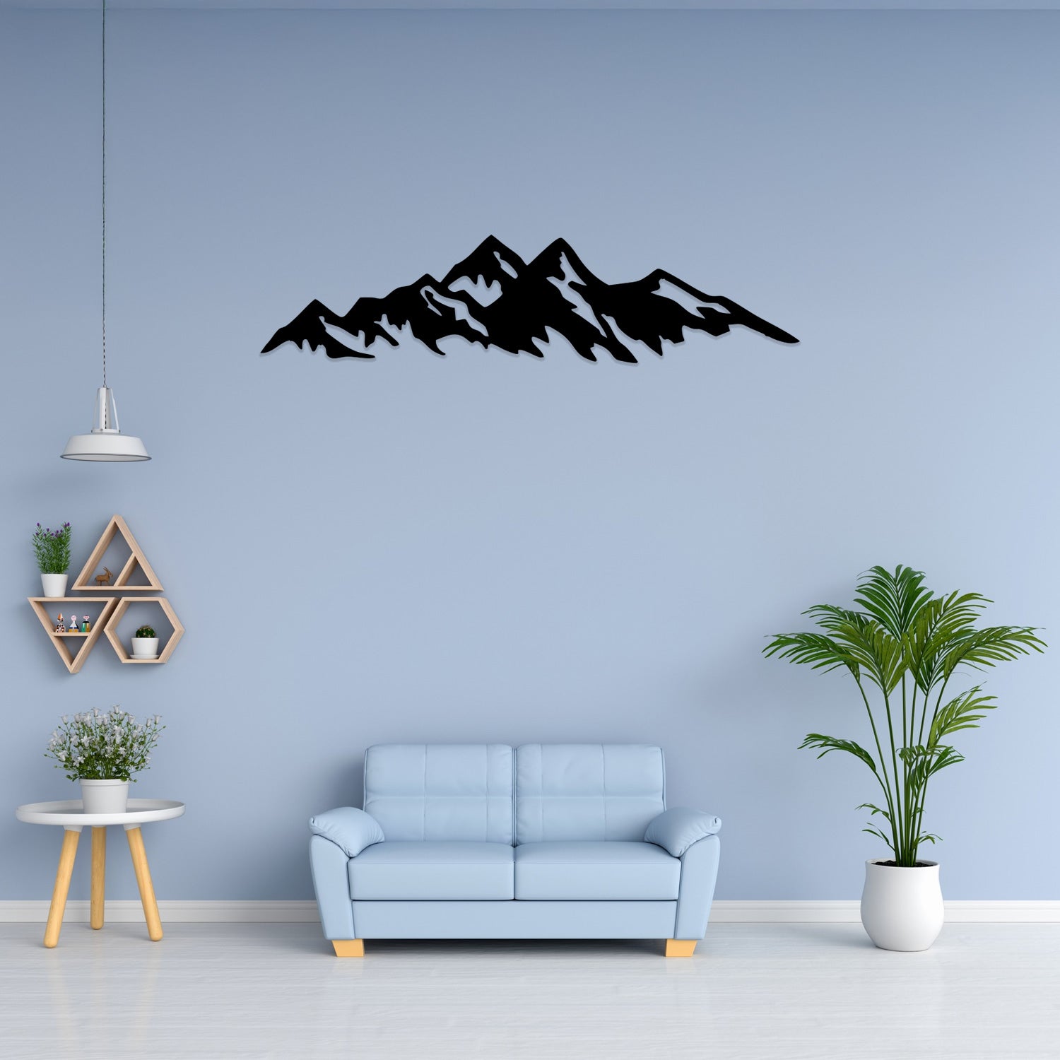 Amazing Mountain Metal Wall Art