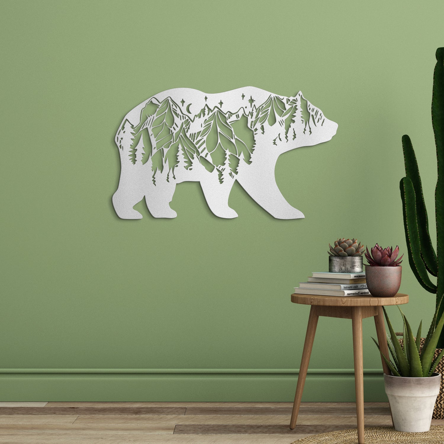 Bear Mountain Metal Wall Art