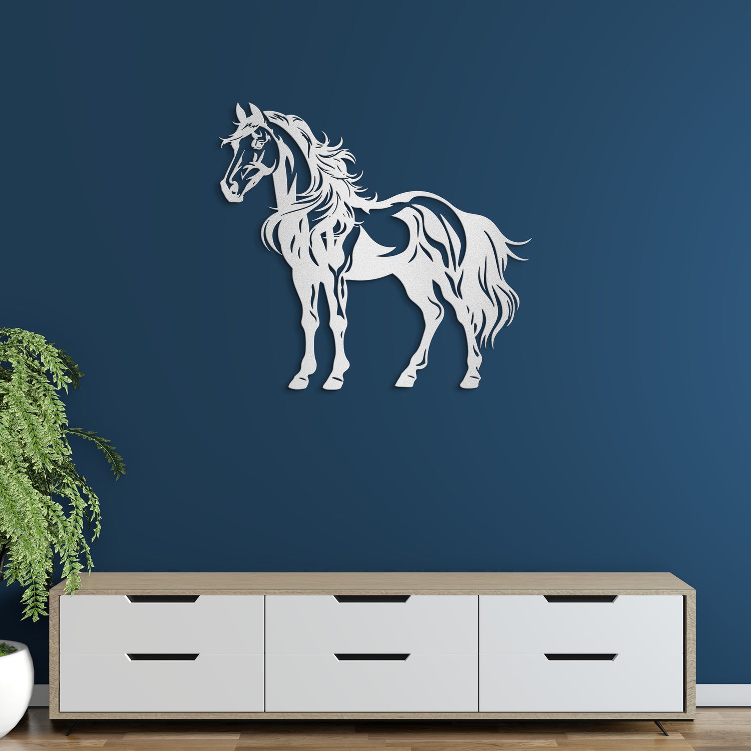Horse Metal Wall Art