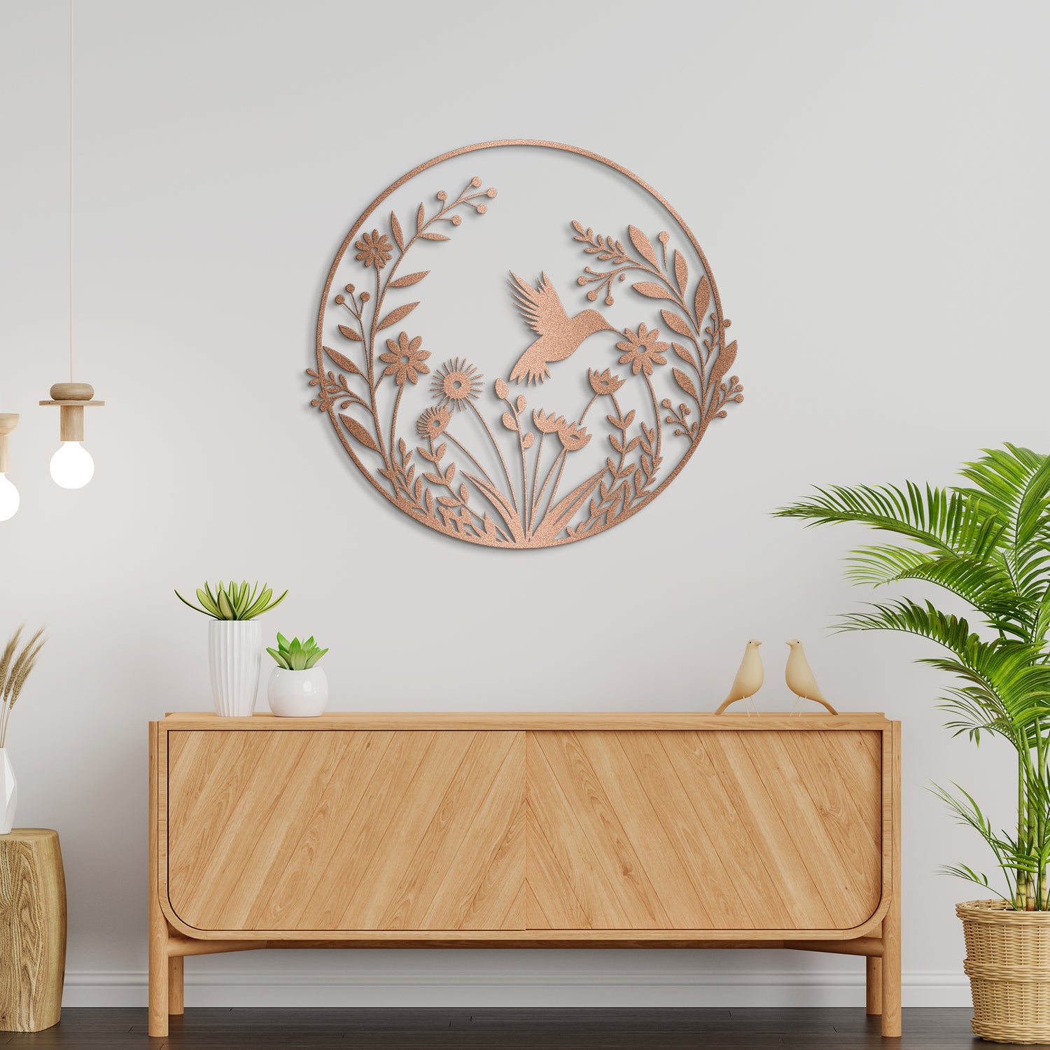 Humming Bird Metal Wall Art