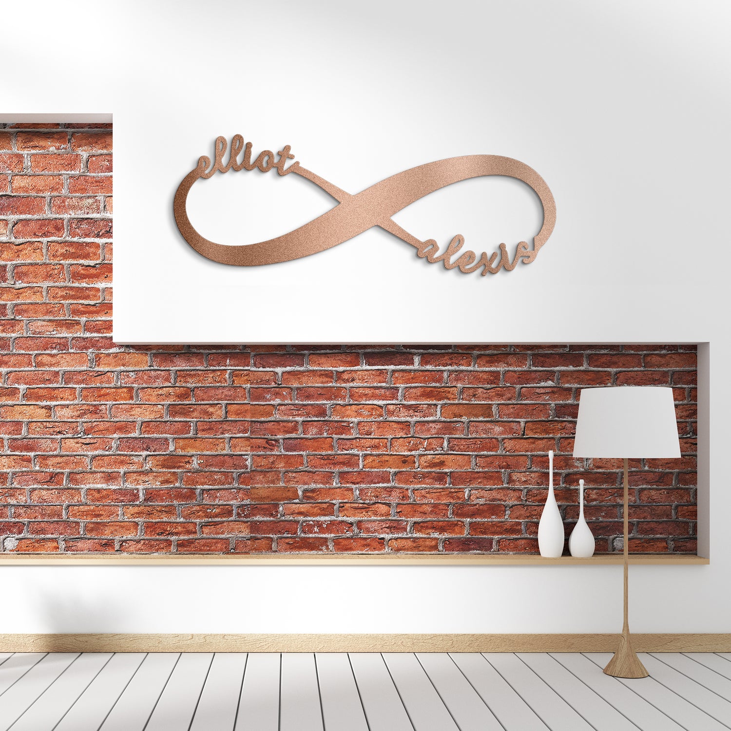Name Infinity - Personalized Love Metal Sign