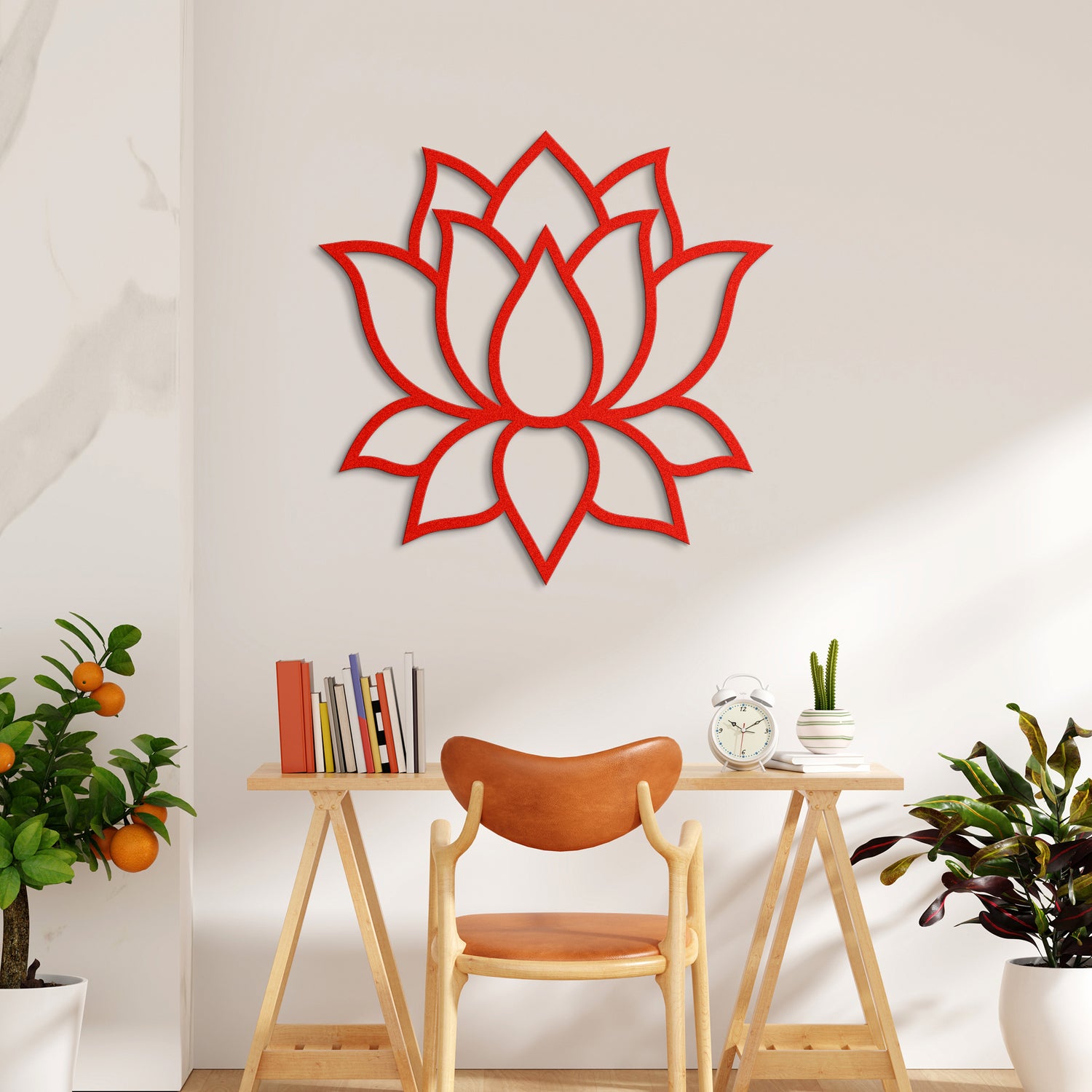Lotus Metal Wall Art