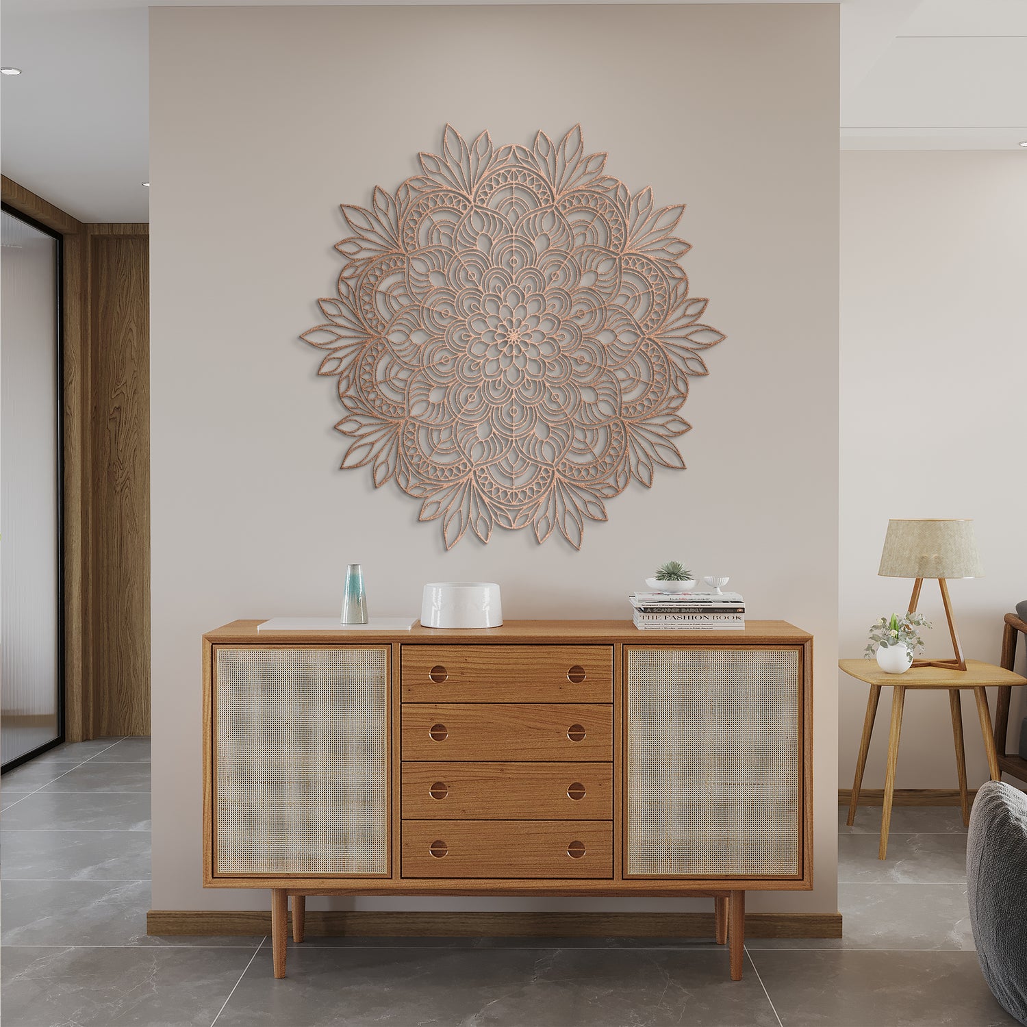 Mandala Metal Wall Art