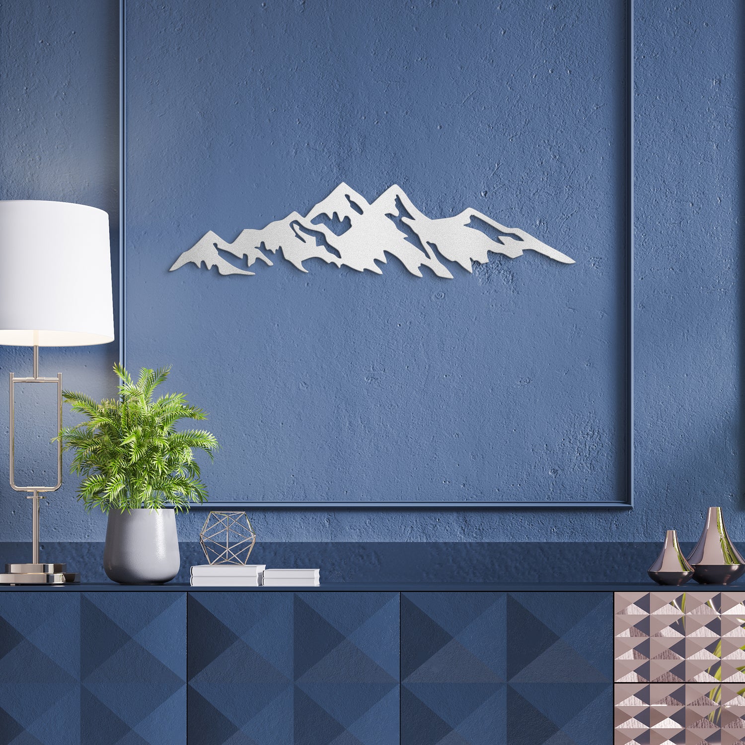 Amazing Mountain Metal Wall Art