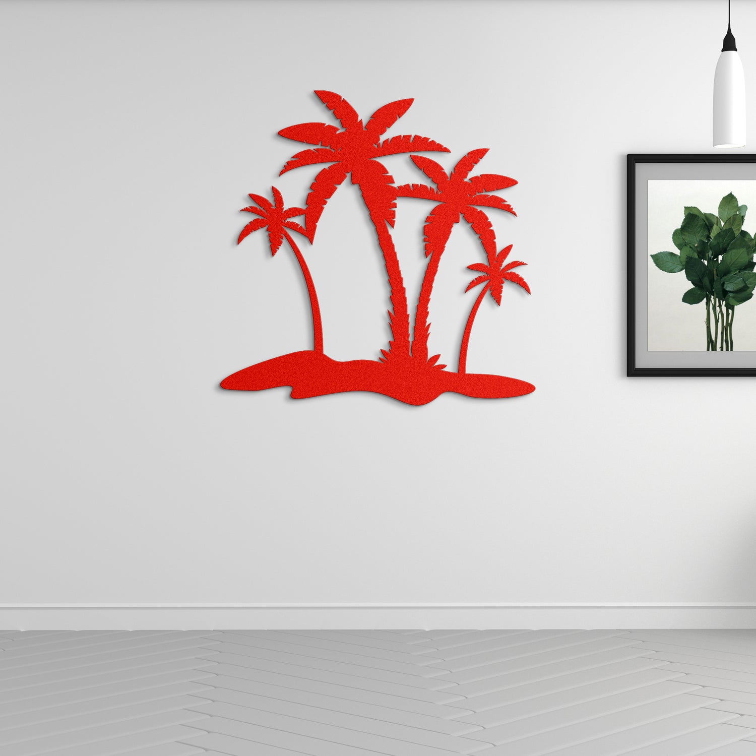 Palm Trees Metal Wall Art