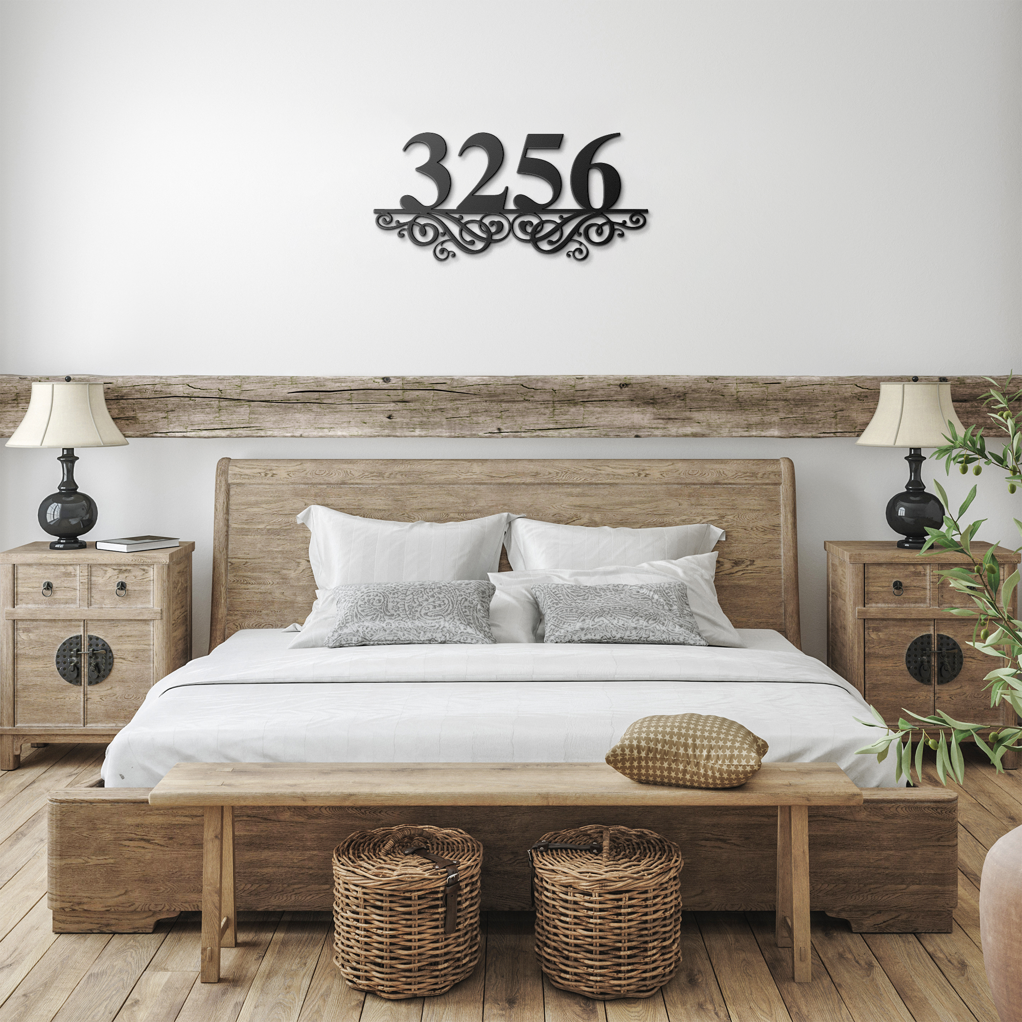 Swirly_Address_Sign_Black_Farmhouse_Bedroom_Mockup.png