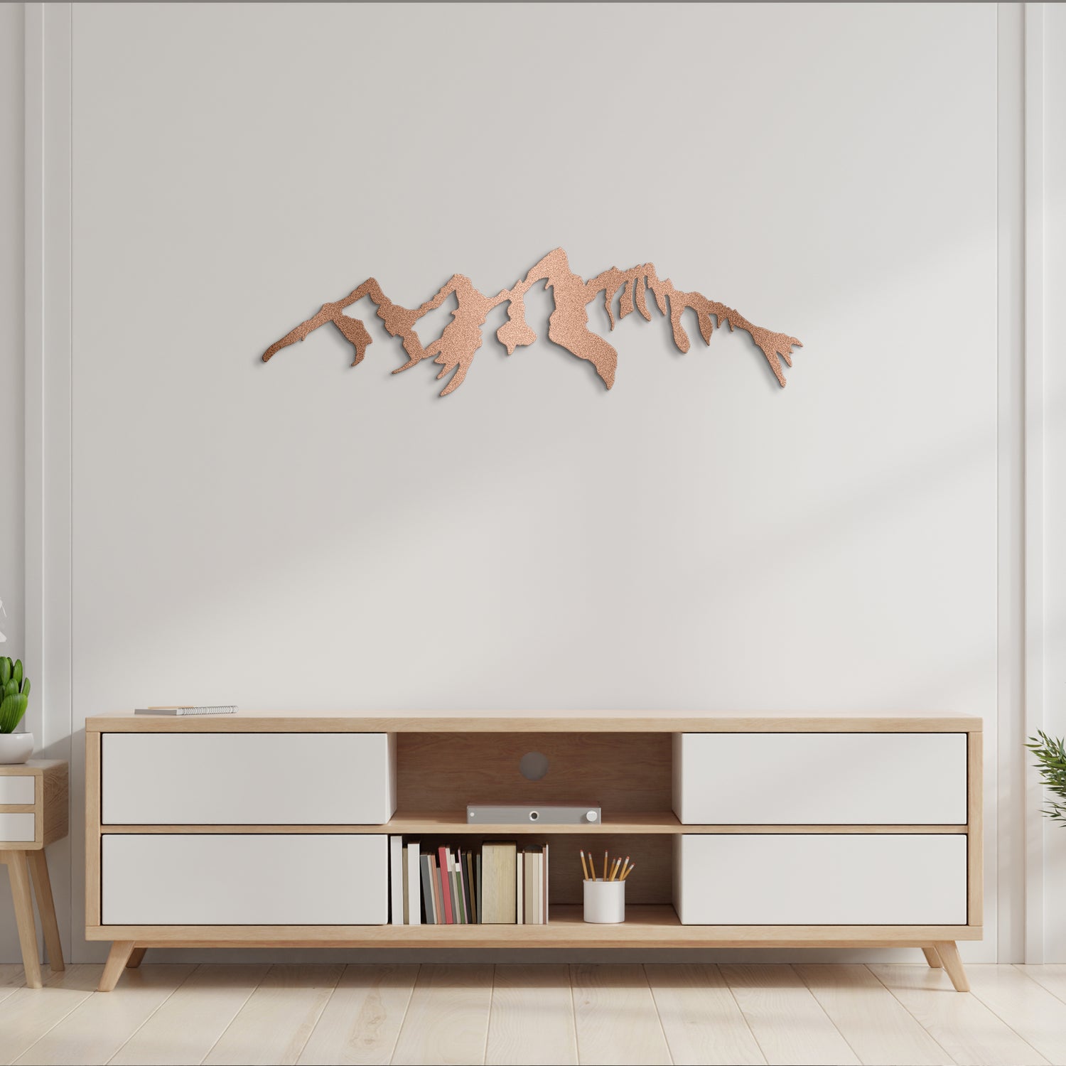Teton Mountain Metal Wall Art